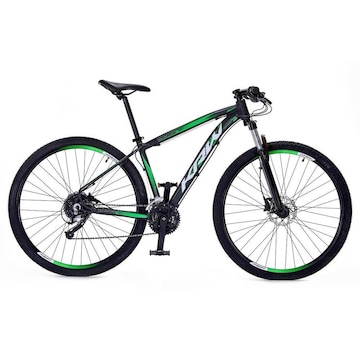 Bicicleta KRW SX15 Traction Alumínio - Aro 29 - Freio Hidráulico com Trava - Câmbio Shimano Acera - 27 Velocidades - Unissex