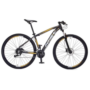 Bicicleta KRW SX15 Traction Alumínio - Aro 29 - Freio Hidráulico com Trava - Câmbio Shimano Acera - 27 Velocidades - Unissex