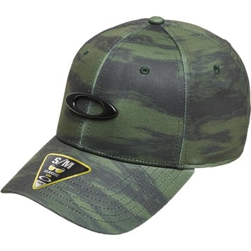 Boné Aba Curva Oakley Tincan Cap Brush Tiger Camo - Fechado - Adulto