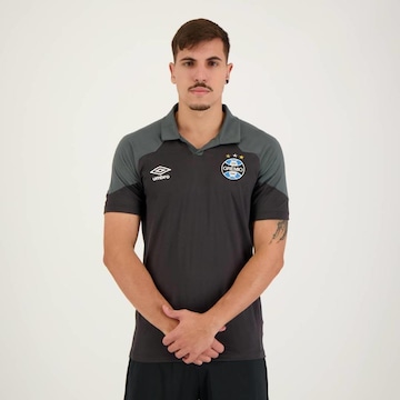 Camisa Polo do Grêmio Viagem 2023 Umbro - Masculina
