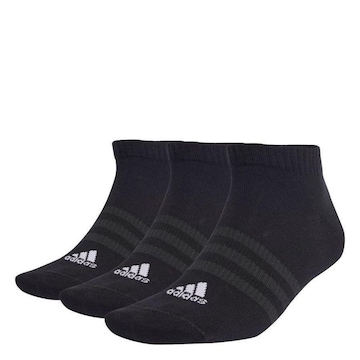 Kit Meias Cano Baixo adidas Sportswear No Show - 3 Pares - Unissex