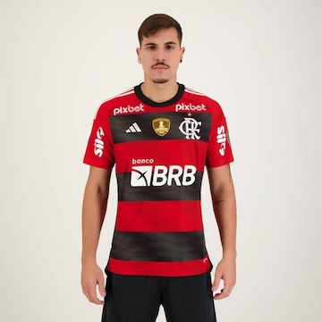 Camisa do Flamengo I 2023 Libertadores adidas - Masculina