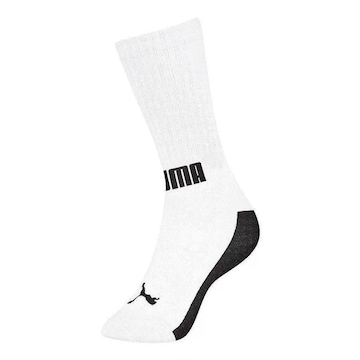 Meia Puma Esportiva Cano Longo - 39 a 43 - Masculina