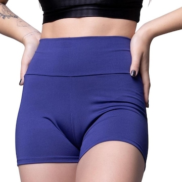 Shorts Vekyo Fitness Suplex Liso Academia - Feminino