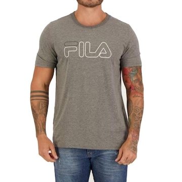 Camiseta Fila Letter Outline - Masculina