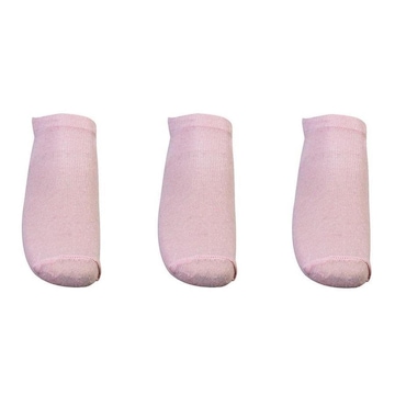 Kit Meias Sapatilha Advance - 3 Pares - Feminina