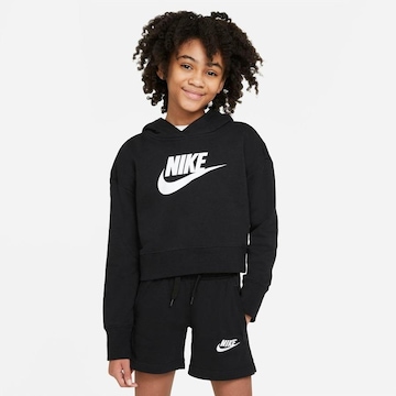 Blusão com Capuz Nike Sportswear Club - Infantil