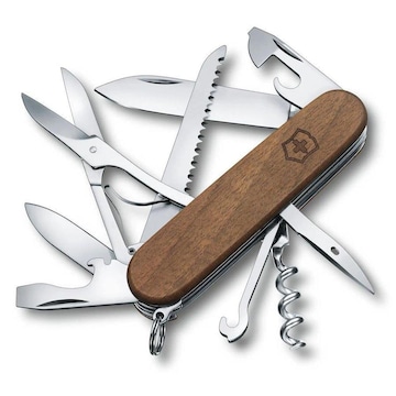 Canivete de Camping de Bolso Victorinox Médio Huntsman Wood