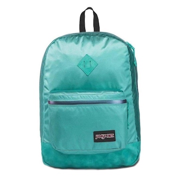 Mochila Jansport Super Fx Classic Teal Premium Poly - 26 Litros