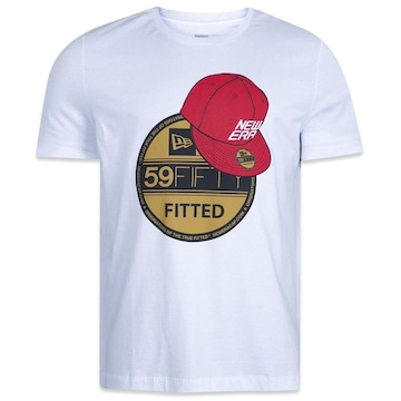 Camiseta New Era 59fifty Sticker Core - Masculina