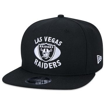 Boné Aba Reta New Era 9fifty Original Fit NFL Las Vegas Raiders Core - Snapback - Adulto