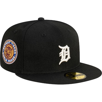 Boné Aba Reta New Era 5950 Archive Black Dettigco Ws Blki Fitted - Fechado - Adulto