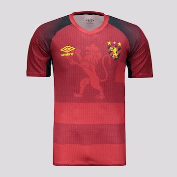 Camisa Sport Recife Aquecimento 2023 Umbro - Masculina