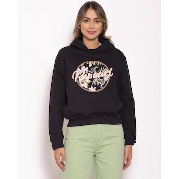 Blusão de Moletom Rip Curl Canguru Sun Dance Filter Fleece - Feminino