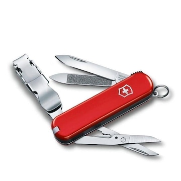 Canivete de Bolso Victorinox Pequeno Nail Clip 580 8 Funções