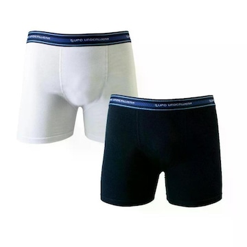 Kit Cuecas Boxer Lupo - Adulto - 2 unidades