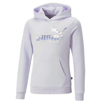 Blusão de Moletom com Capuz Puma Essentials Nova Shine Hoodie - Infantil