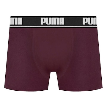 Cueca Boxer Puma Cotton - Masculina