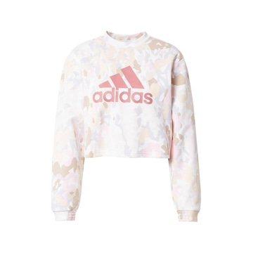 Blusão de Moletom sem Capuz adidas Estampado - Feminino