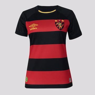 Camisa do Sport CIub do Recife I 23 Umbro - Feminina