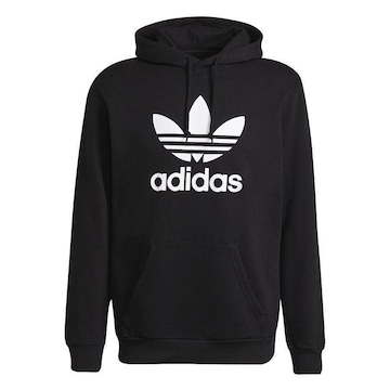 Blusão de Moletom com Capuz adidas Logo Classics - Masculino