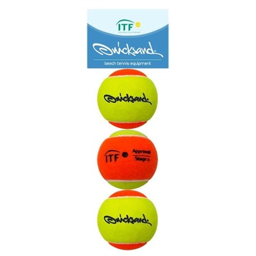 Bola de Beach Tennis Quicksand - 3 unidades