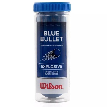 Bola de Frescobol Wilson Bullet - 3 Tubos com 3 unidades