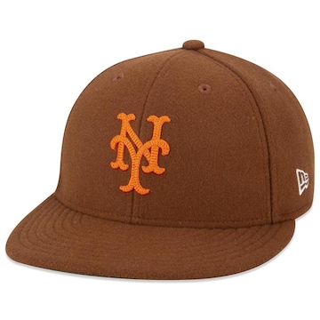 Boné Aba Reta New Era 59fifty Low Profile Mlb New York Mets Modern Classic Fitted - Fechado - Masculino