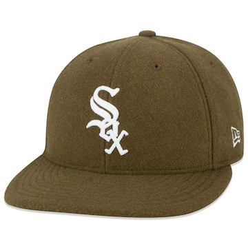 Boné Aba Reta New Era 59fifty Low Profile Mlb Chicago White Sox Modern Classic Fitted - Fechado - Masculino