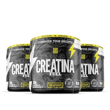 Kit Creatina Iridium Labs Fuel 300g - 3 unidades