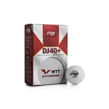 Bola de Tênis de Mesa DHS DJ40WTT 3 Estrelas - 6 Bola