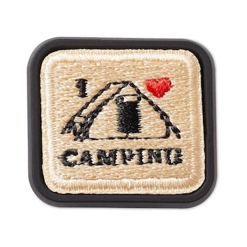 Jibbitz Crocs I Love Camping Patch