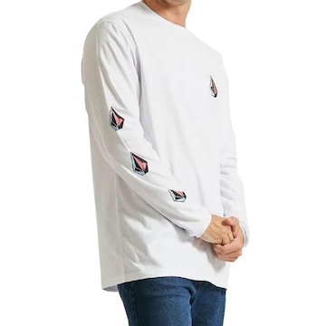 Camiseta Manga Longa Volcom Iconic - Masculina