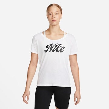 Camiseta Nike Dri-FIT Script - Feminina