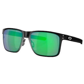 Óculos de Sol Oakley Unissex Holbrook Metal Matte Black Jade Iridium -