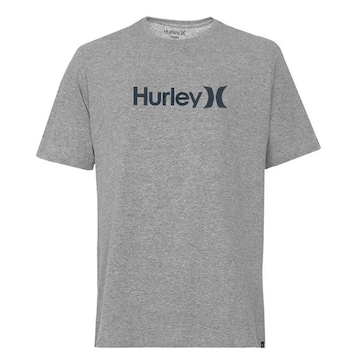 Camiseta Masculina Hurley Manga Curta Silk O Solid