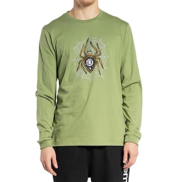 Camiseta Element Manga Longa Spider WT23 - Masculina