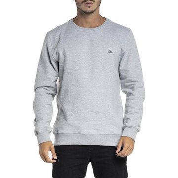 Blusão de Moletom sem Capuz Quiksilver Embroidery WT23 - Masculino