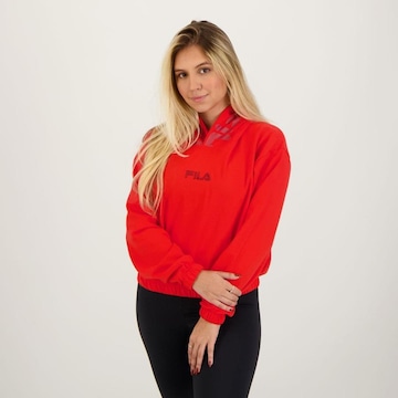 Blusa Cropped Feminina Fila Letter