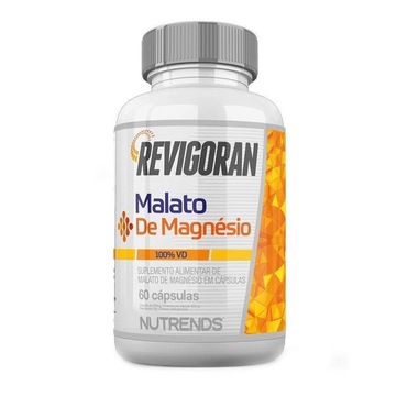 Revigoran Malato de Magnésio Nutrends - 60 cápsulas