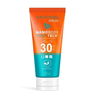 Creme Sunscreen 30 FPS Nanobodytech - 100ml
