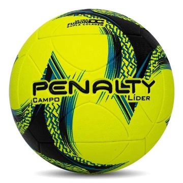 Bola de Futebol Society Penalty BR 70 Branca+Amarela+Preta - Top Radical