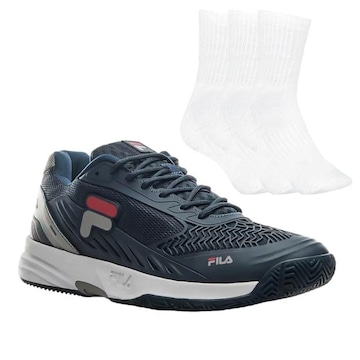 Kit Tênis Fila Acer + 3 Pares de Meias - Masculino