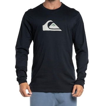 Camiseta Quiksilver Comp Logo 2023 Manga Longa - Masculina