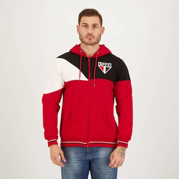 Jaqueta de Moletom do São Paulo Tricolor Futfanatics - Masculina