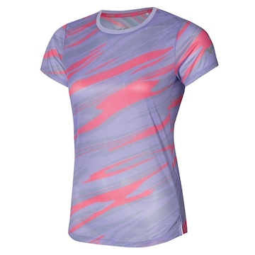 Camiseta Mizuno Dryaeroflow Graphic Tee - Feminina