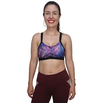 Top com Bojo Selene Estampado - Feminino