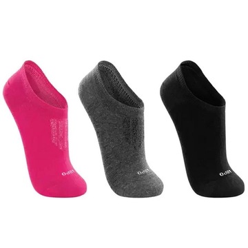 Kit de Meias Cano Curto Lupo Sport - 3 Pares - Feminino