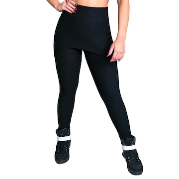 Calça Legging MVB Modas Bolha Saia - Feminina