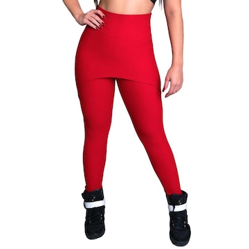 Calça Legging MVB Modas Bolha Saia - Feminina